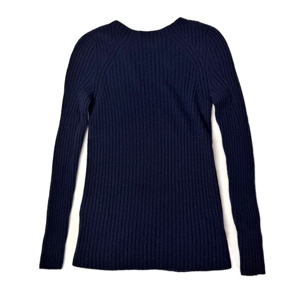 Banana Republic Filpucci Seamless Crew Sweater size XS Fine Knit Wool/Cashmere - Picture 6 of 10